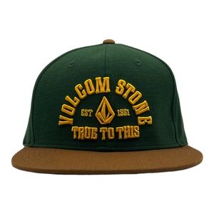 Volcom Authentic Drummond Snapback Hat Adjustable Cap
